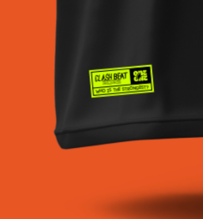 CLASH BEAT 半袖Tシャツ